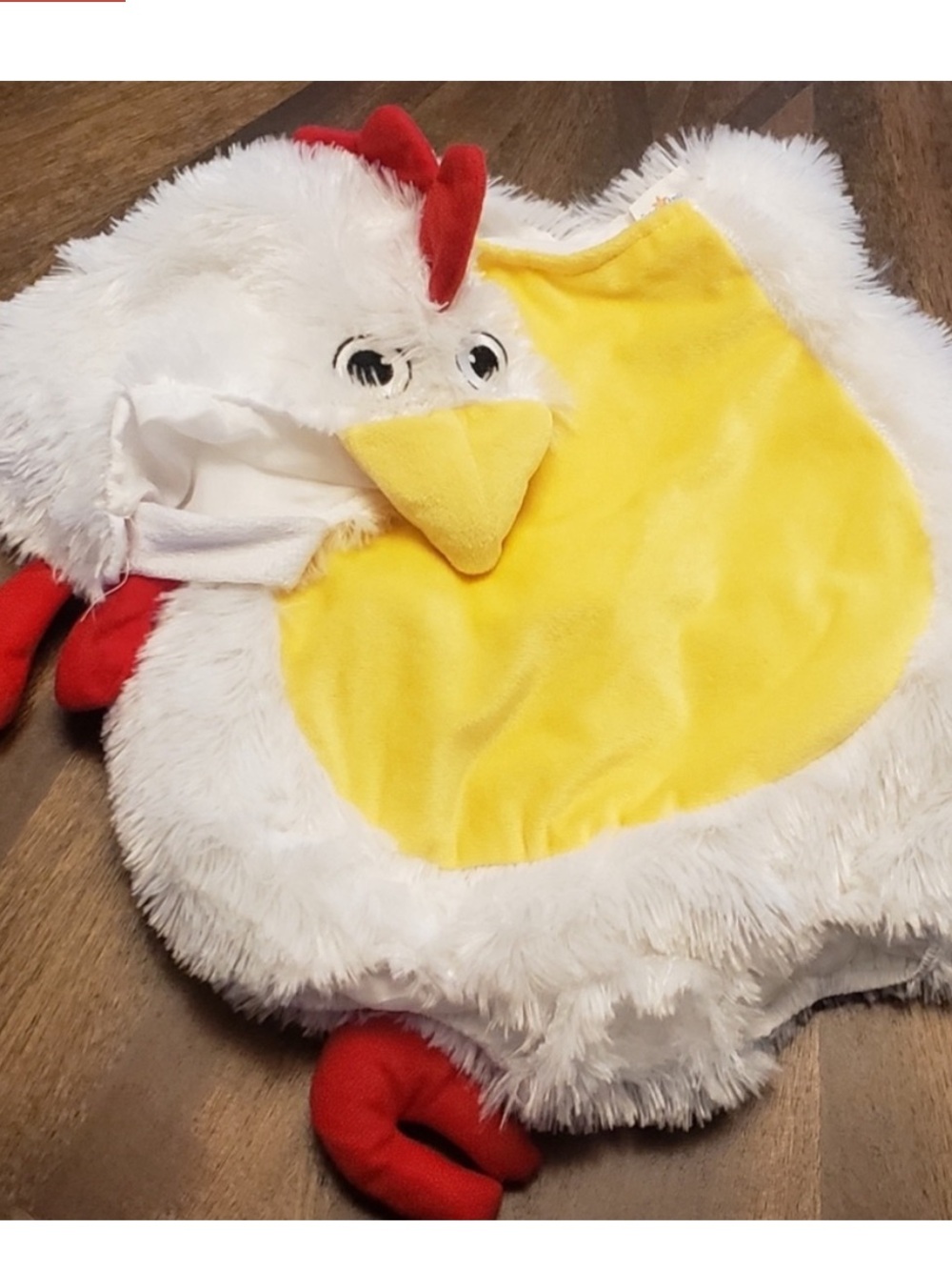 Dress Up America White & Yellow Chicken Costume for Kids